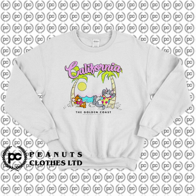 Tom And Jerry California Sweatshirt
