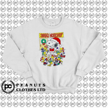 Vintage 90s Snoopu Santas Workshop Sweatshirt