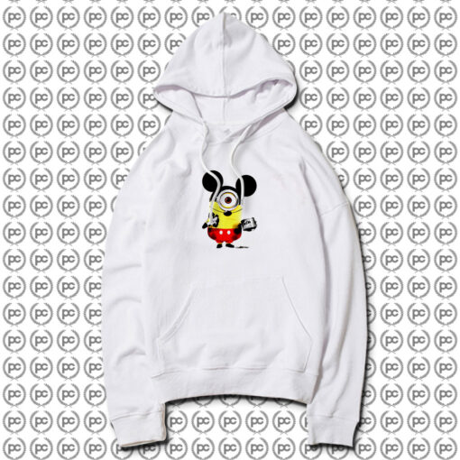 Funny Minion Cosplay Mickey Mouse Hoodie