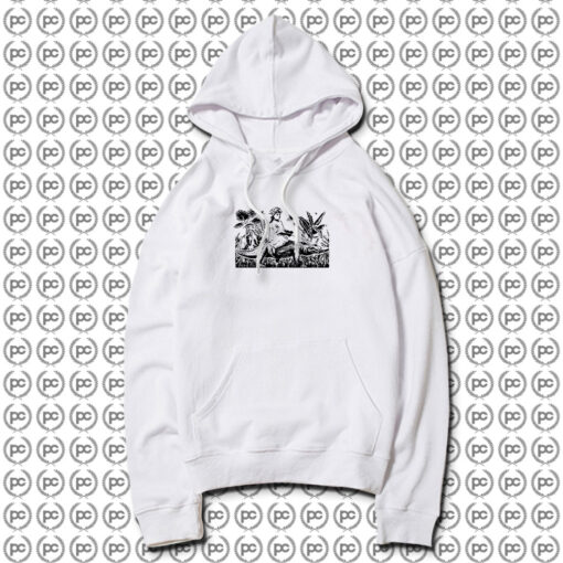 Girl Riding Alligator Hoodie