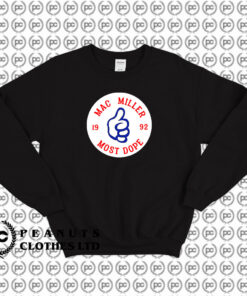 Mac Miller Most Dope Circle Sweatshirt
