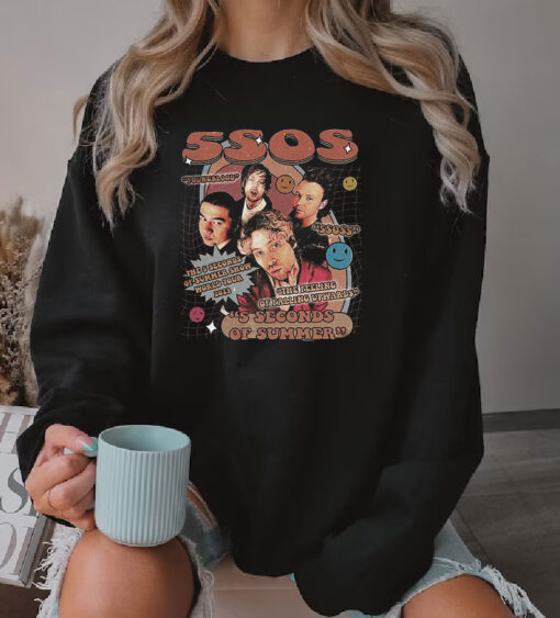 5 Seconds Of Summer World Tour 2023 Sweatshirt
