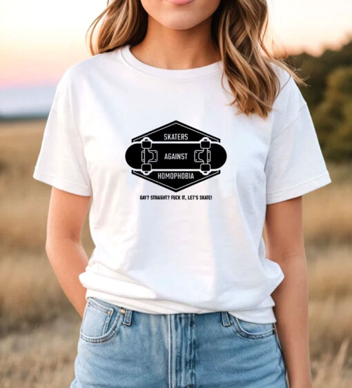Antique x Way Bad Skaters Against Homophobia T Shirt