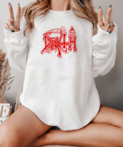 Death Classic Logo Red Sweatshirt