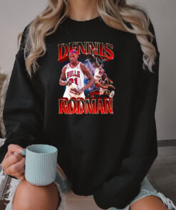 Dennis Rodman Bootleg Vintage Rare 90s Sweatshirt