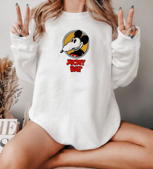 Graphic Mickey Rat In Spotlight Sweatshirt