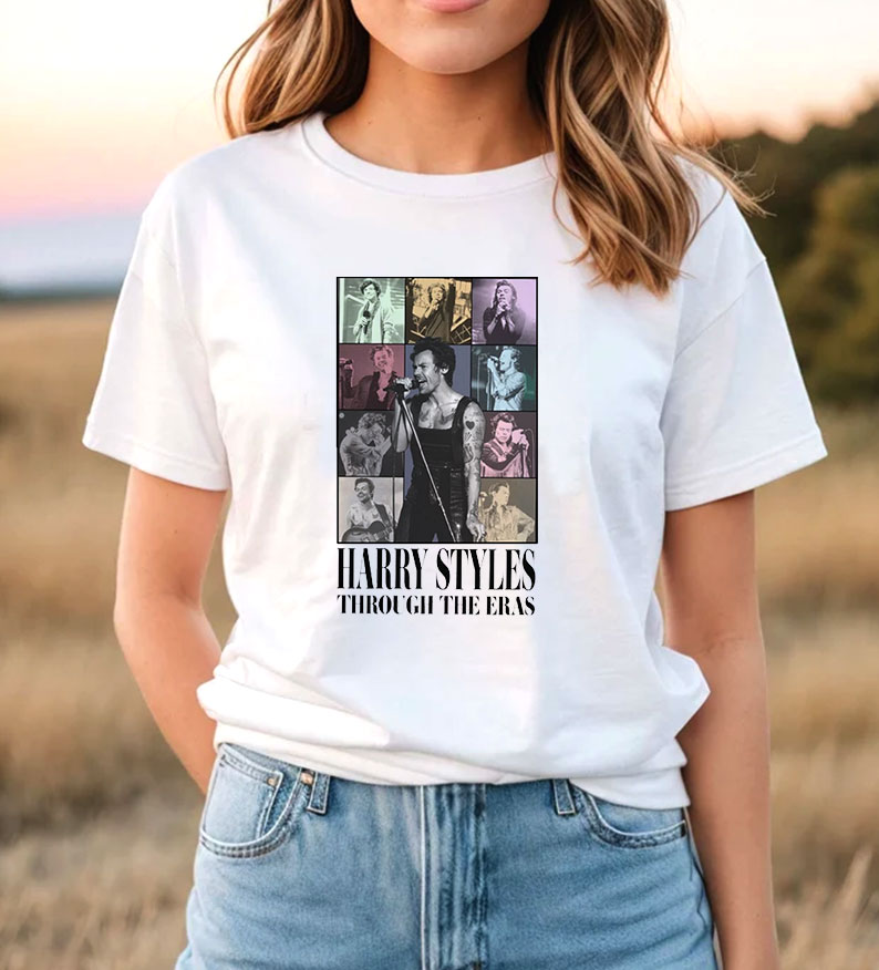 Harry Styles Through The Eras T Shirt