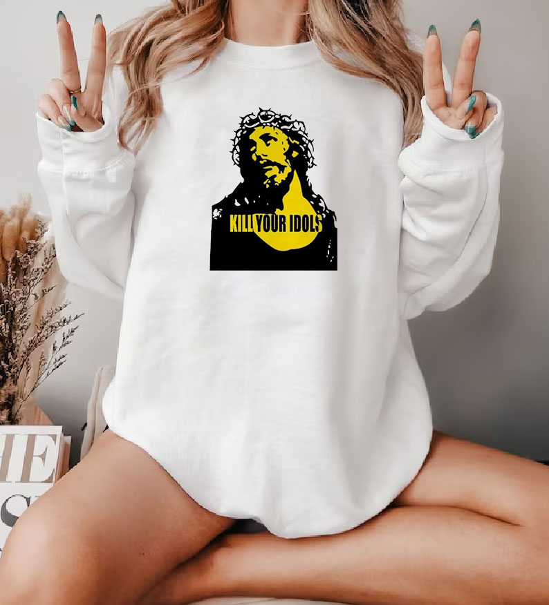 Kill Your Idols Organic Axl Rose Gun N Roses Sweatshirt