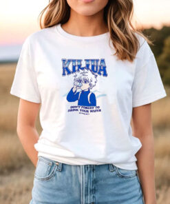 Killua Drink Your Water T Shirt