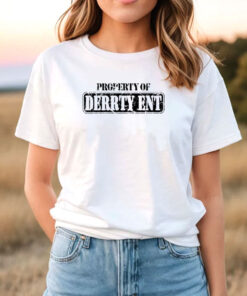 Nelly Property Of Derrty Ent Black Logo T Shirt
