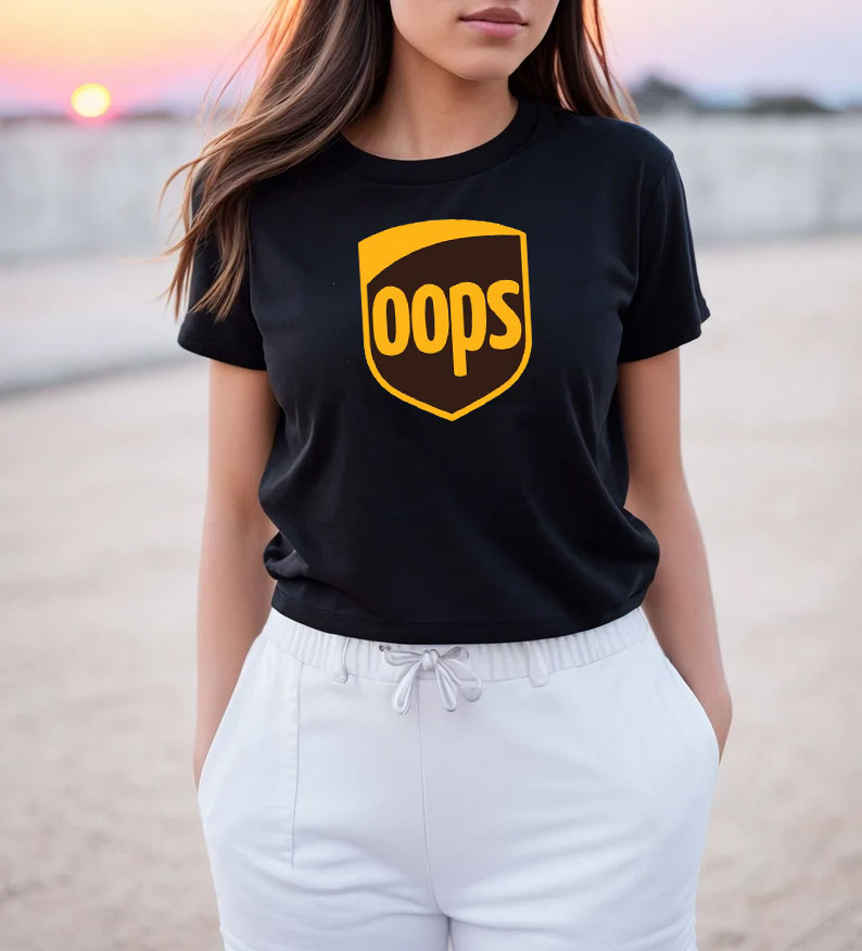Oops Delivery UPS Parody T Shirt