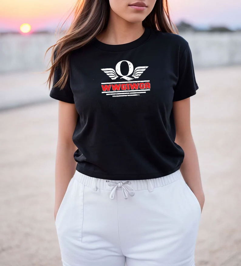 QAnon Wings WWG1WGA T Shirt