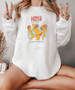 Simpsons Duff Is The Stuff Sweatshirt