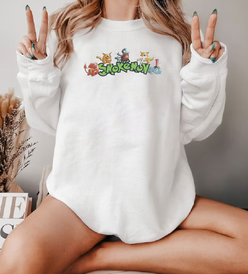 SmokeMon Pokemon Parody Sweatshirt