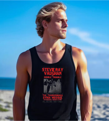 Stevie Ray Vaughan Double Trouble Live Tour Tank Top