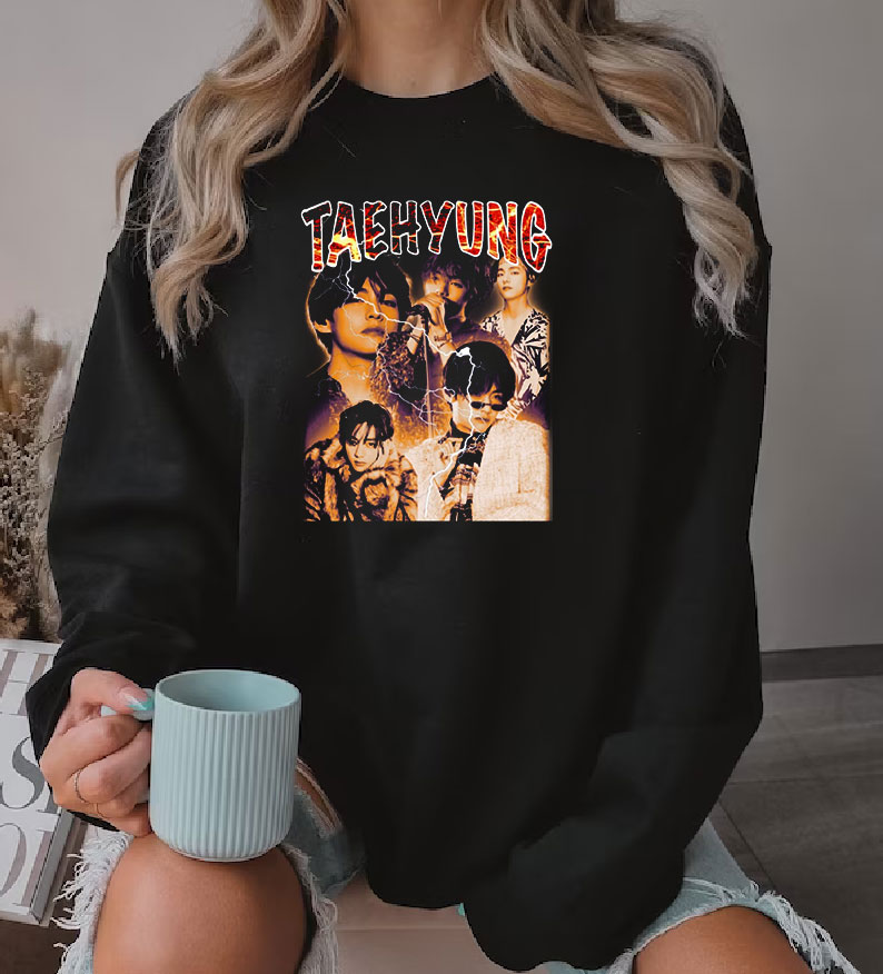 Taehyung of Bts Bootleg Vintage Rare Sweatshirt