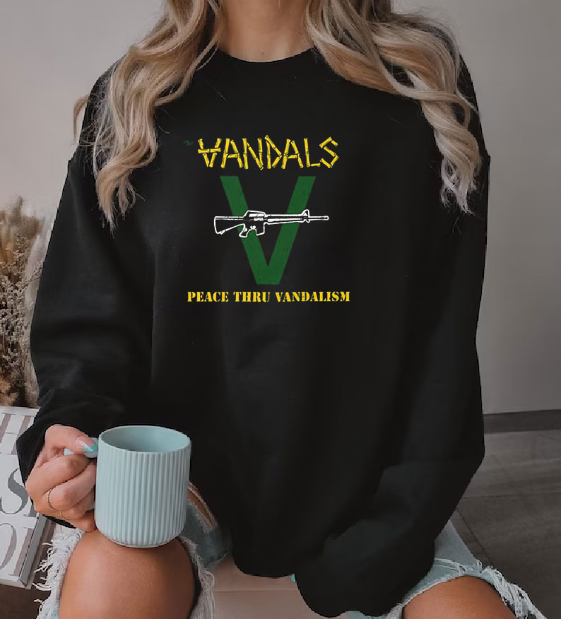 The Vandals Peace Thru Vandalism Sweatshirt