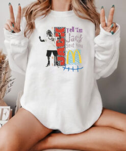 Travis Scott x McDonalds Cactus Jack Tell Em Jack Sent You Sweatshirt