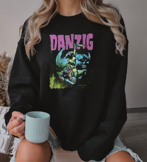 Vintage 1992 Danzig How The Gods Kill Tour Sweatshirt