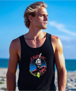 Vintage A Nightmare On Elm Street Horror Movie Tank Top