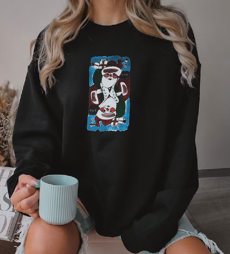 Vintage Andy Warhol Santa Clause Sweatshirt