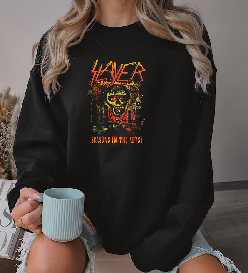 Vintage Slayer Seasons In The Abyss Sweatshirt