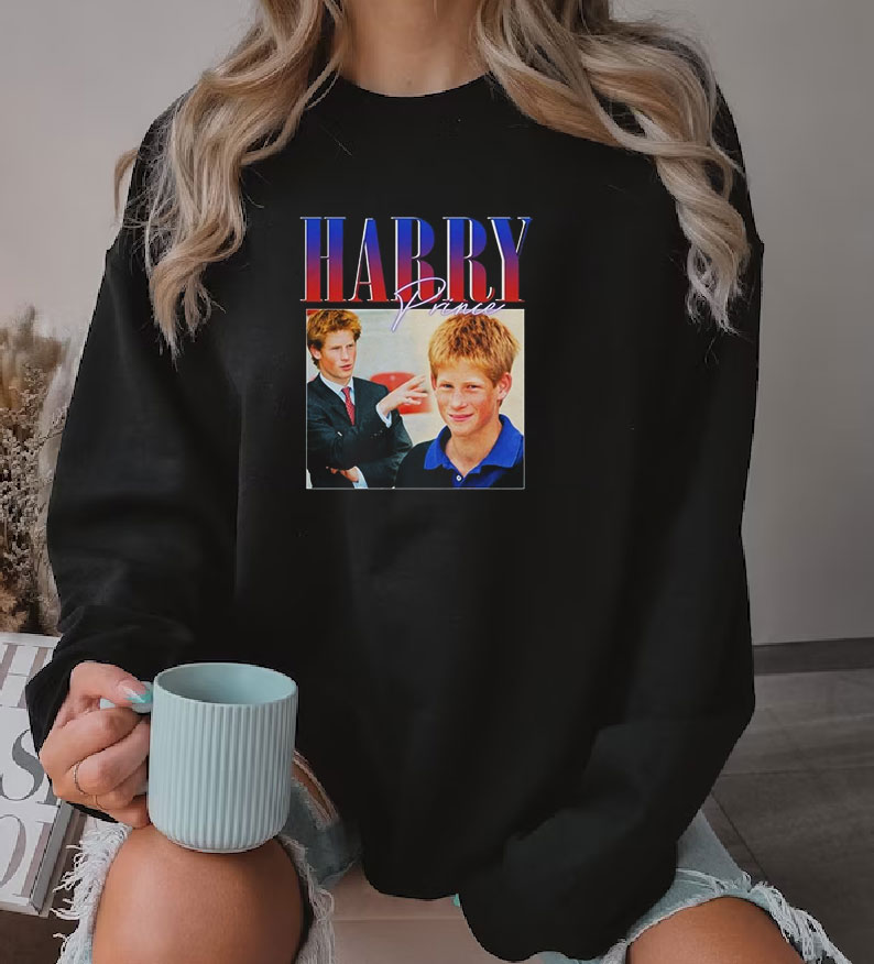 Young Prince Harry Vintage Sweatshirt