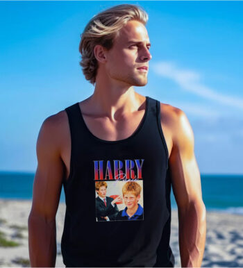 Young Prince Harry Vintage Tank Top