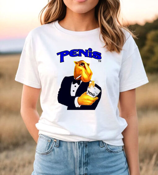 Joe Camel Cigarette Penis T Shirt
