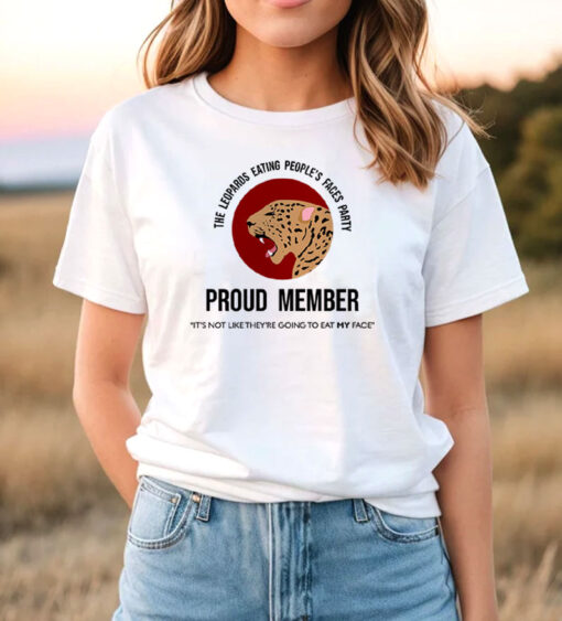The Leopard Eating People’s Faces Party T Shirt