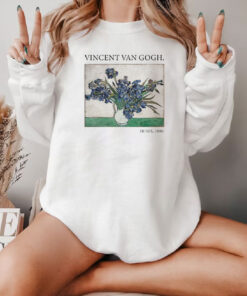 Van Gogh Irises Sweatshirt