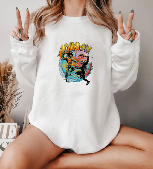 Aquaman vs Black Manta Sweatshirt