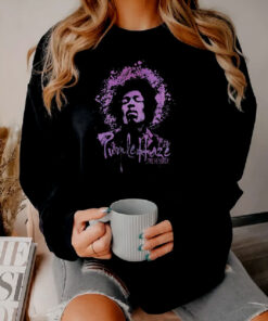 Jimi Hendrix Purple Haze Spray Sweatshirt