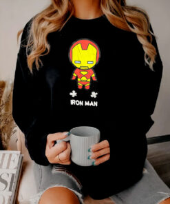 Marvel Iron Man Kangaroo Pocket Pullover Sweatshirt