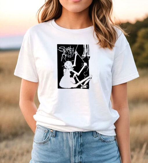 Nirvana Scratch Acid Kurt Cobain T Shirt