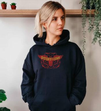 System Of A Down Spread Eagle Hoodie