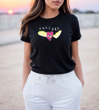 The Cure Heart Wings Eye T Shirt