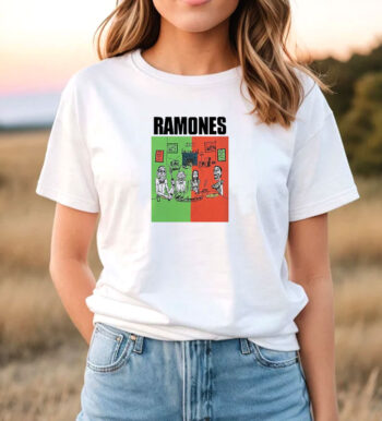 The Ramones Happy Family Tour T Shirt
