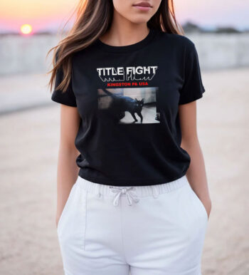 Title Fight Kingston Cat Vintage T Shirt