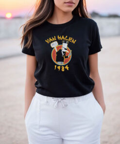 Van Halen 1984 Vintage Album Logo T Shirt