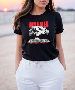 Van Halen North American Tour 1986 T Shirt