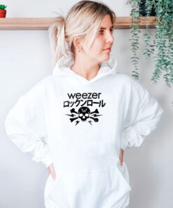 Weezer Japanese Skull & Crossbones Hoodie