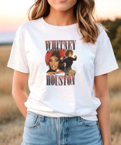 Whitney Houston 1986 Tour Vintage T Shirt