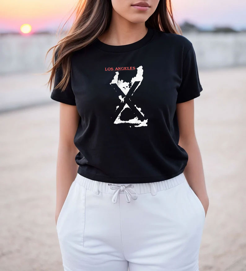 X Band Los Angeles Punk Metal T Shirt