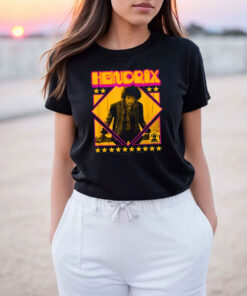 Jimi Hendrix Groovy Hendrix Logo Vintage T Shirt