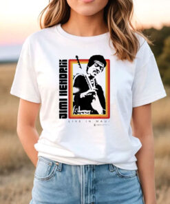 Jimi Hendrix Live In Maui Photo Vintage T Shirt