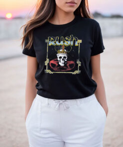 Rush Farewell To Kings Skull Crown T Shirt