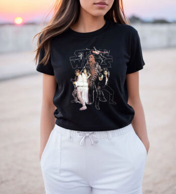 Star Wars Chewbacca Princess Leia Han Solo Movie T Shirt