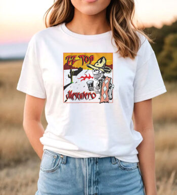 ZZ Top Mescalero Album Art Music T Shirt