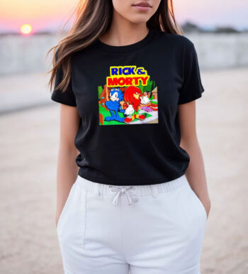 Rick And Morty Garfield Knuckles T Shirt